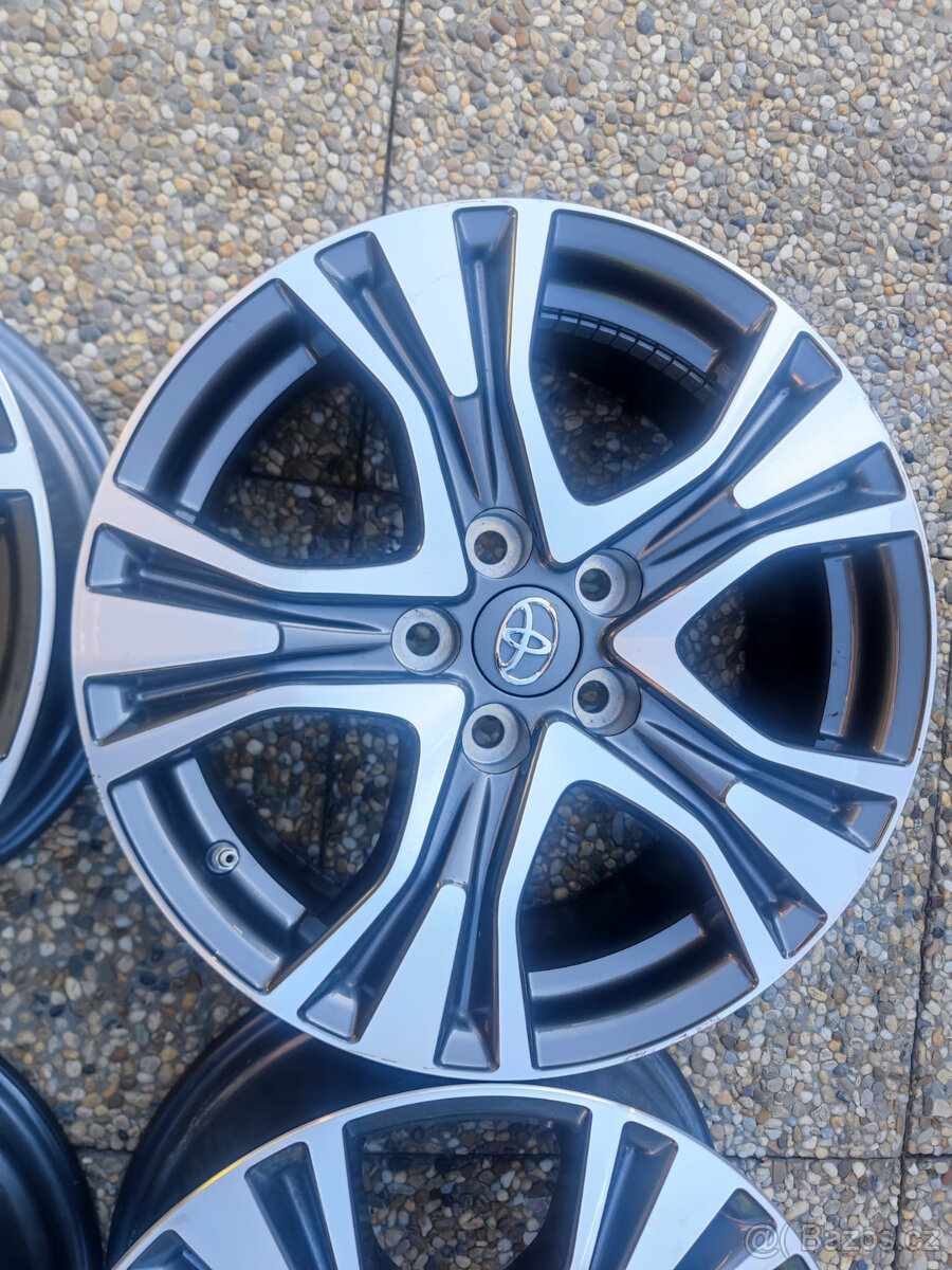 ALU disky 5x114,3 R17 originál Toyota - nepoužité - 4