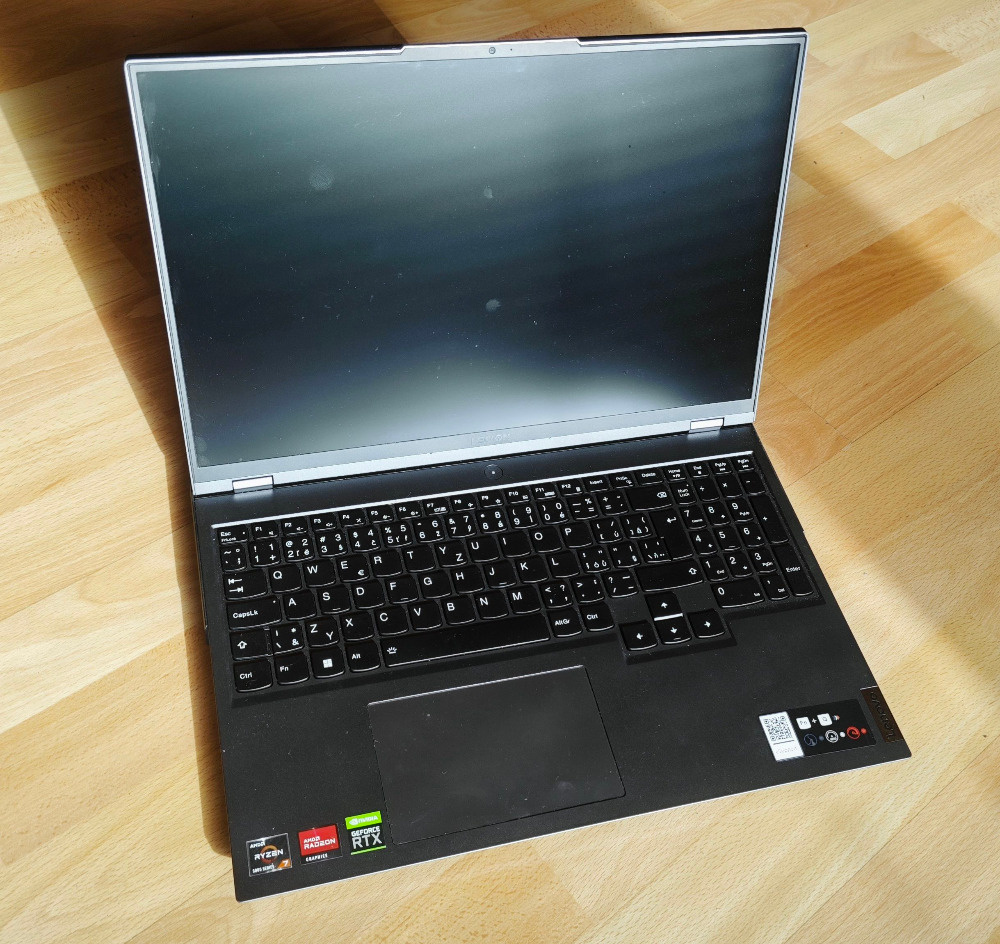 Lenovo Legion 5 Pro - 16ACH6H Storm Grey - kovový. JAKO NOV - 4