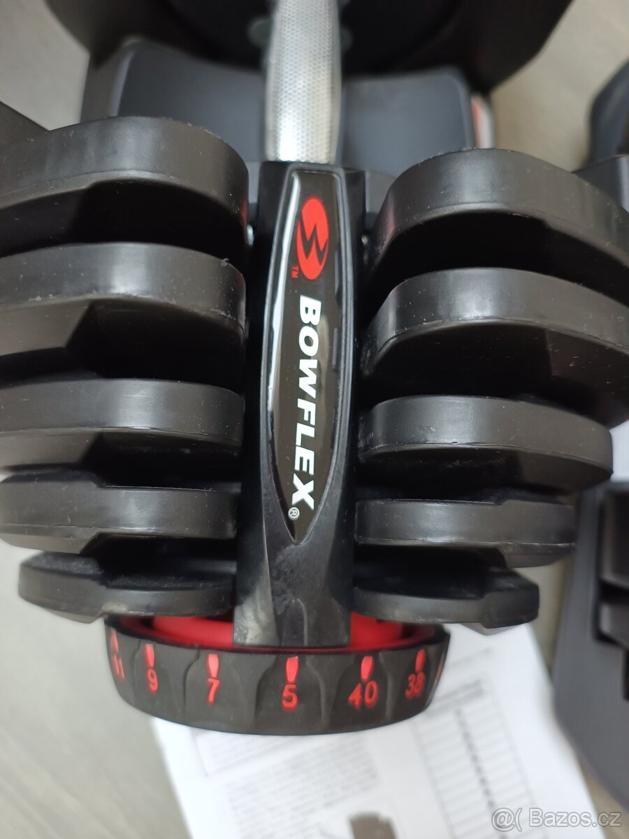 Nastavitelne cinky Bowflex 2 x 40kg - 4