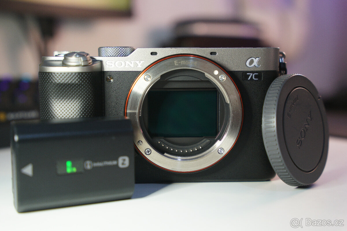 Sony Alpha A7C tělo stříbrné - 4