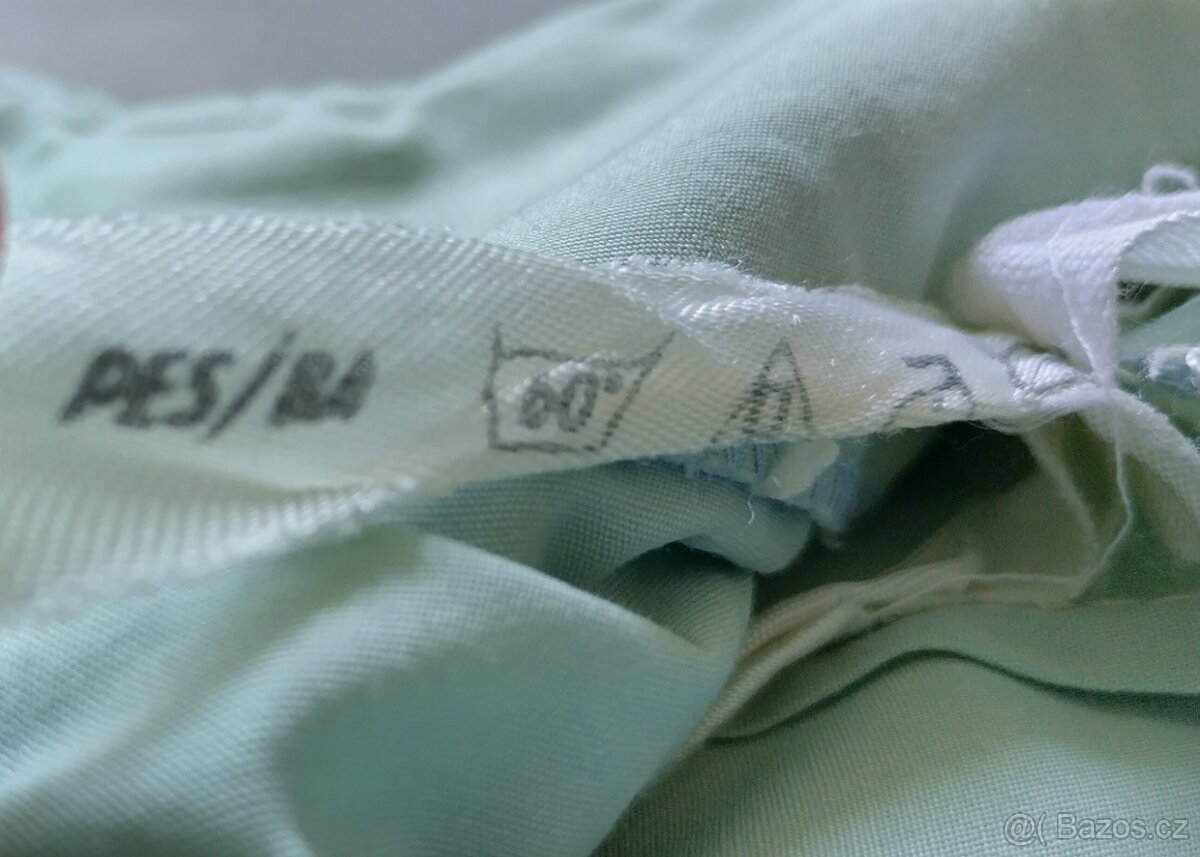 Dámské kalhoty zelenkavé letní - 4