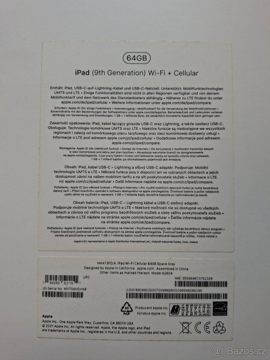 iPad 9.gen, 64GB, wifi+LTE - 4