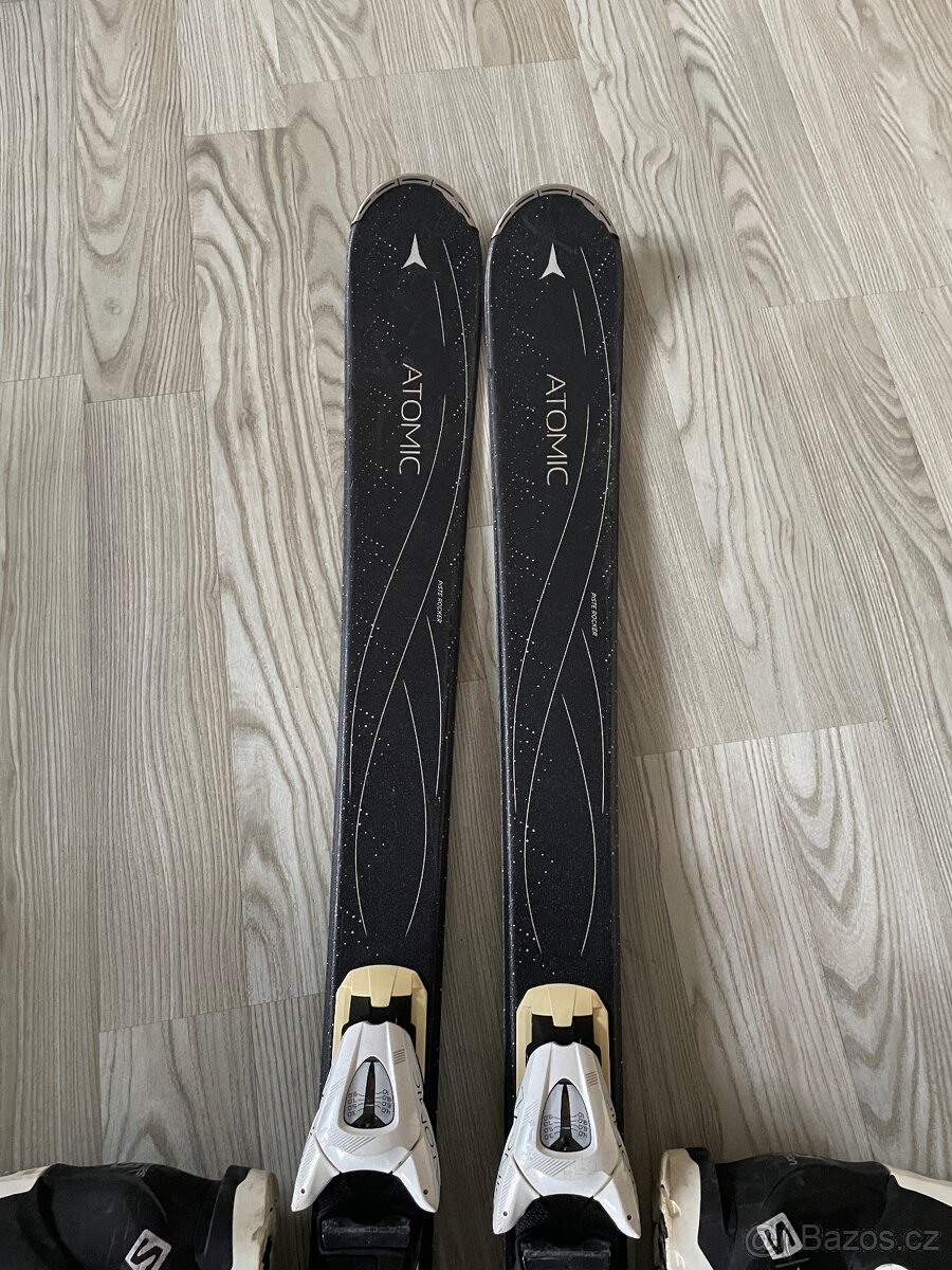 Lyže Atomic 155 cm + lyžáky 38-39 - 4