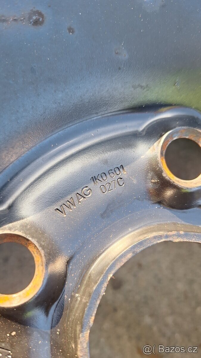 Plechové disky 5x112 R15 - 4