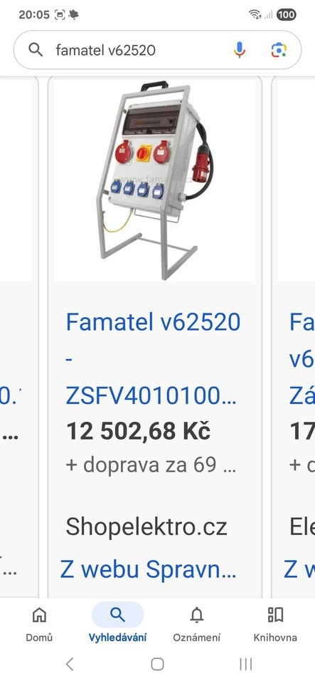 Staveništní rozvaděč Famatel - 4