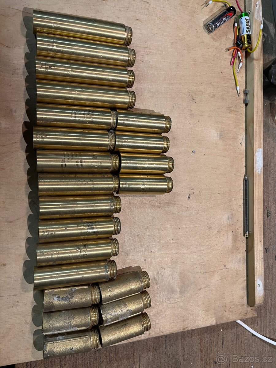 Mosazné prodloužení 1/2” - 4