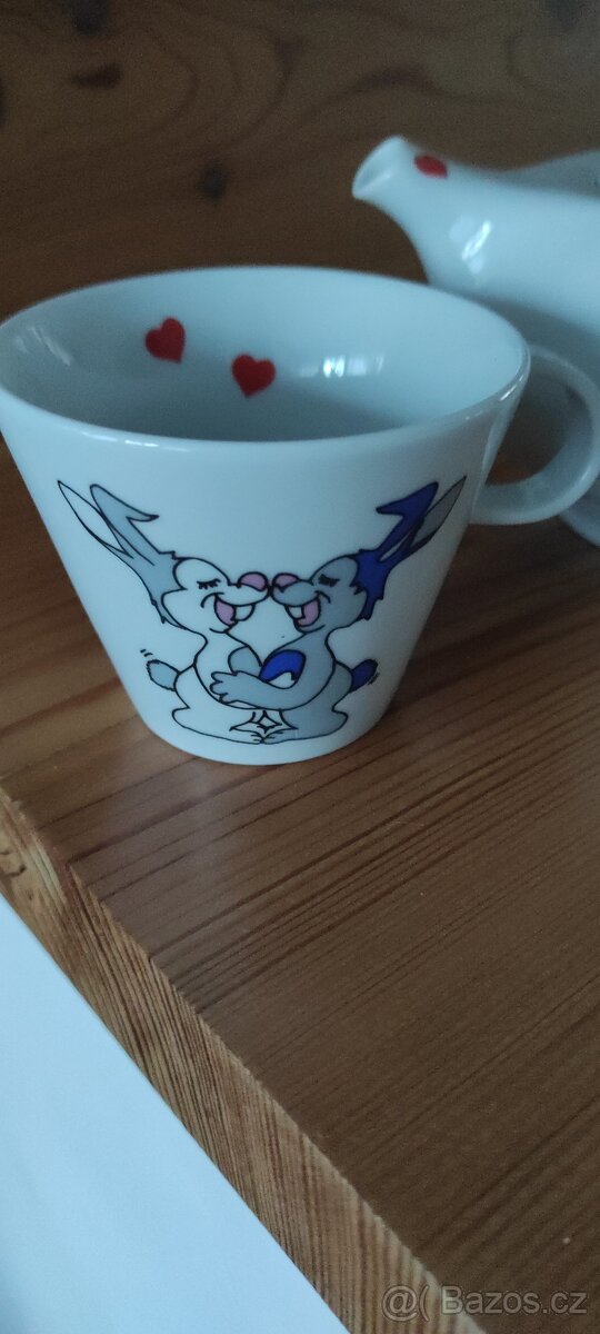 Čajová konvička se šálkem - 4