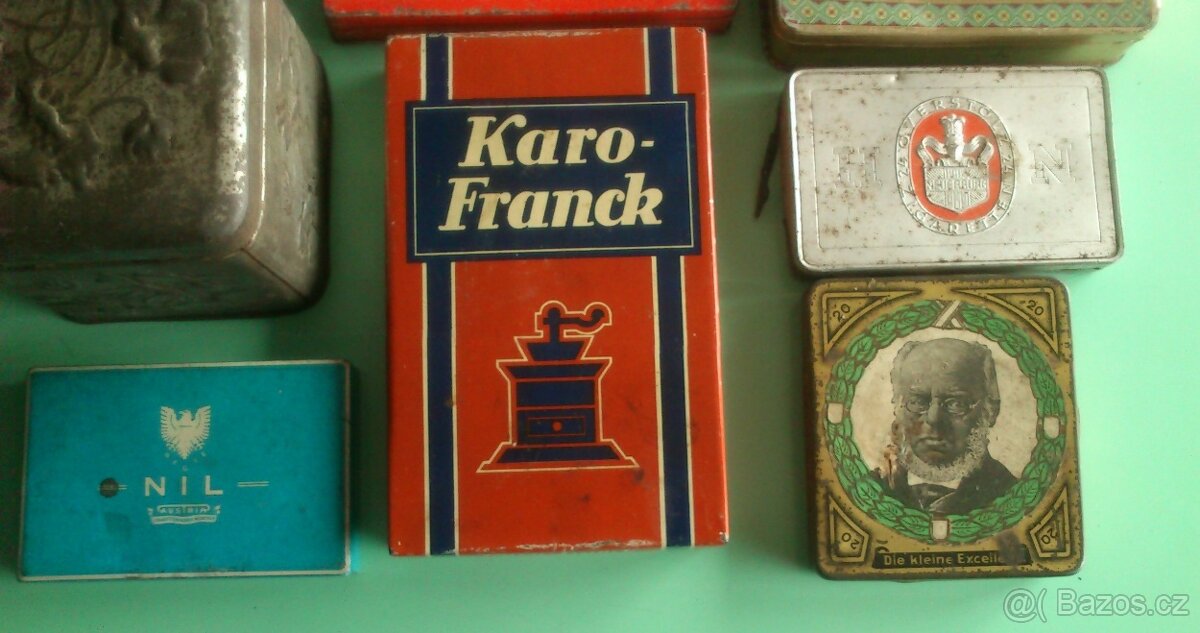 Plechové krabičky 8ks - 4