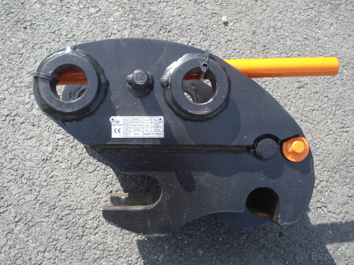 Mechanický rychloupinač JCB pro 803x,802x,1CX - 4