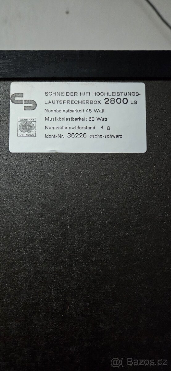 Prodám schneider 2800ls repro. - 4