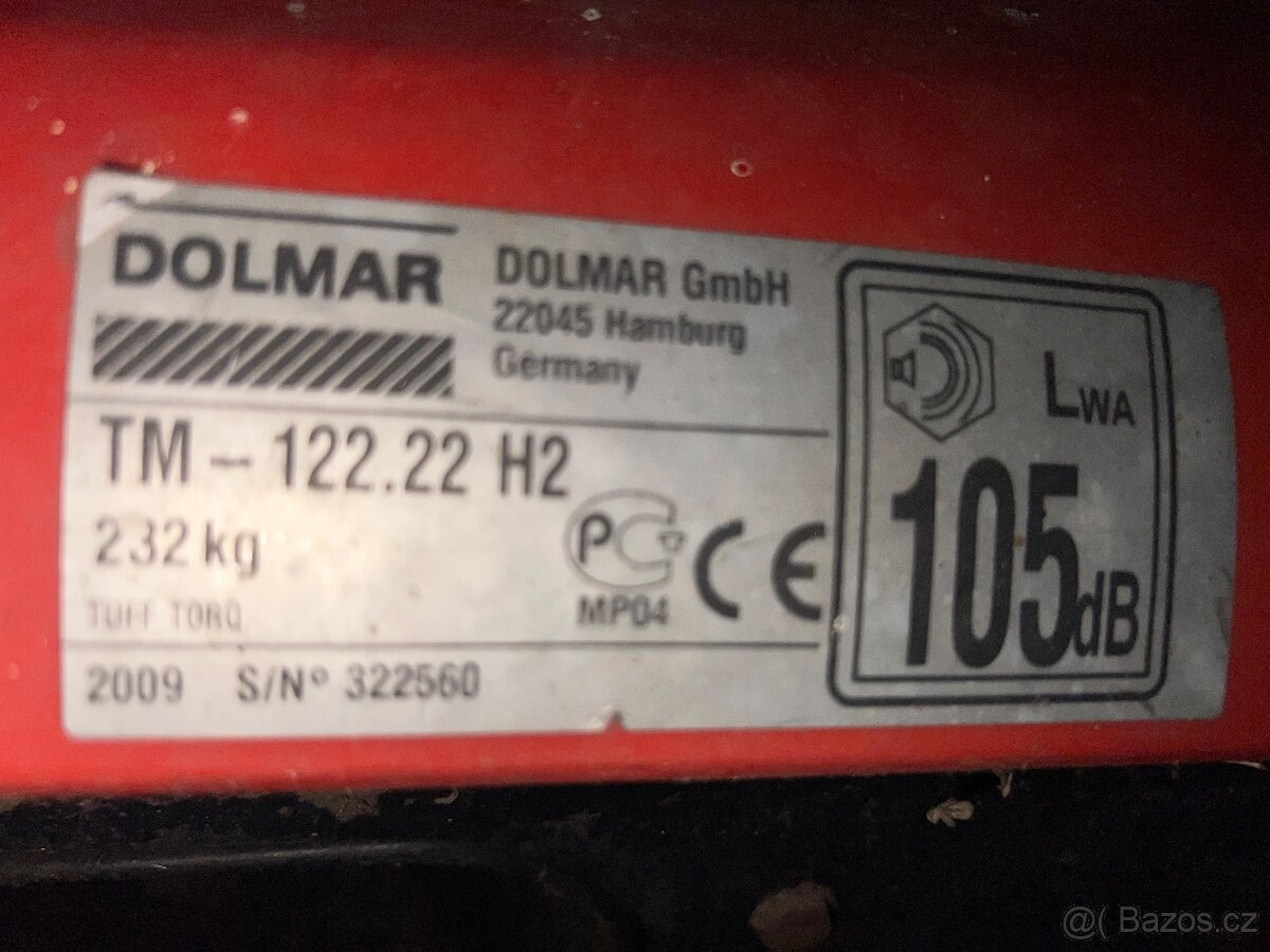Zahradní traktor DOLMAR. - 4