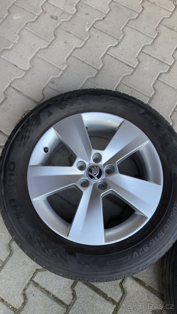 4ks alu kol Orion 5x100/r16 - 4