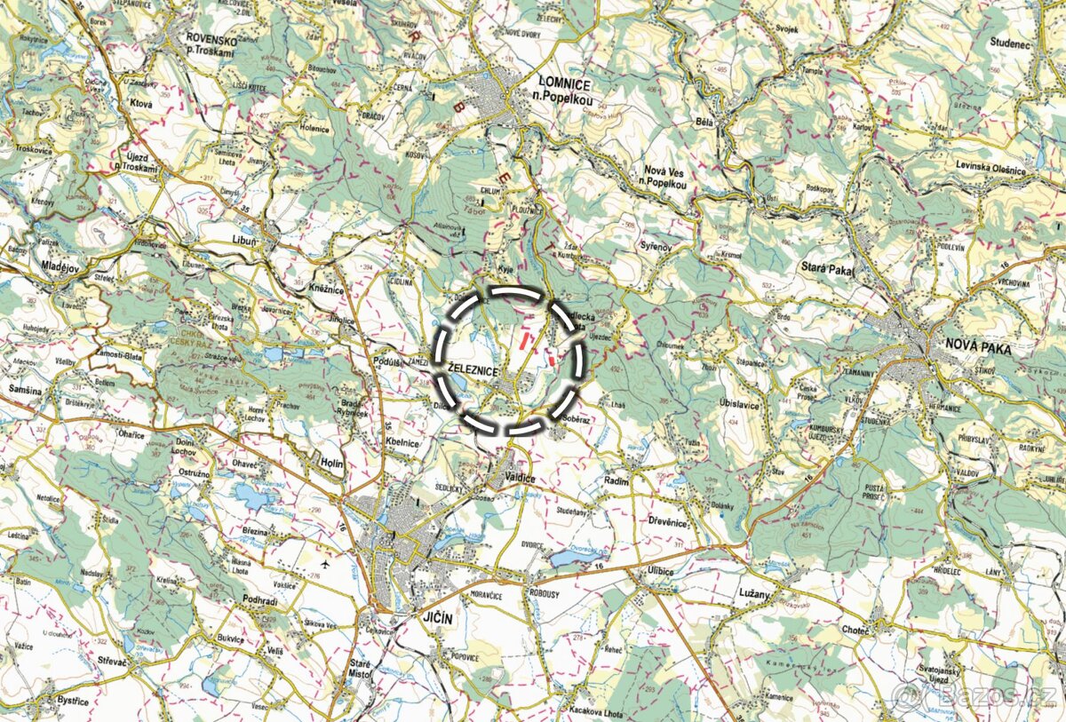 Zemědělská půda, prodej, Železnice, Jičín - 4