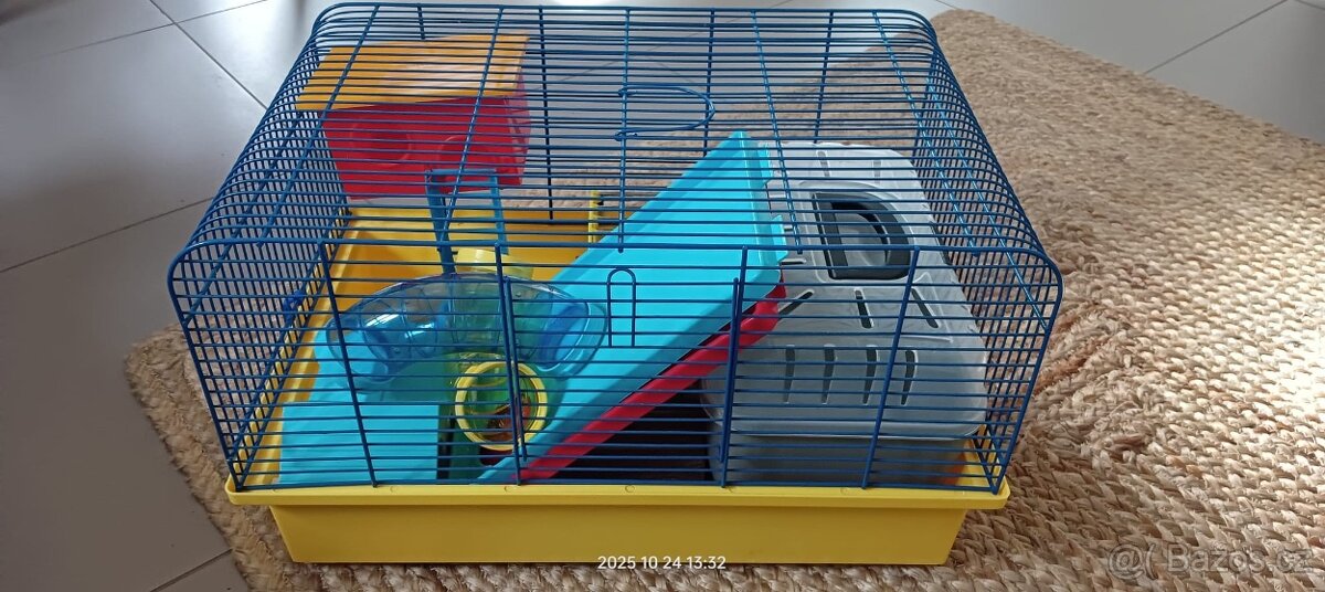 Klec pro malá zvířata a hlodavce + přepravka - 4