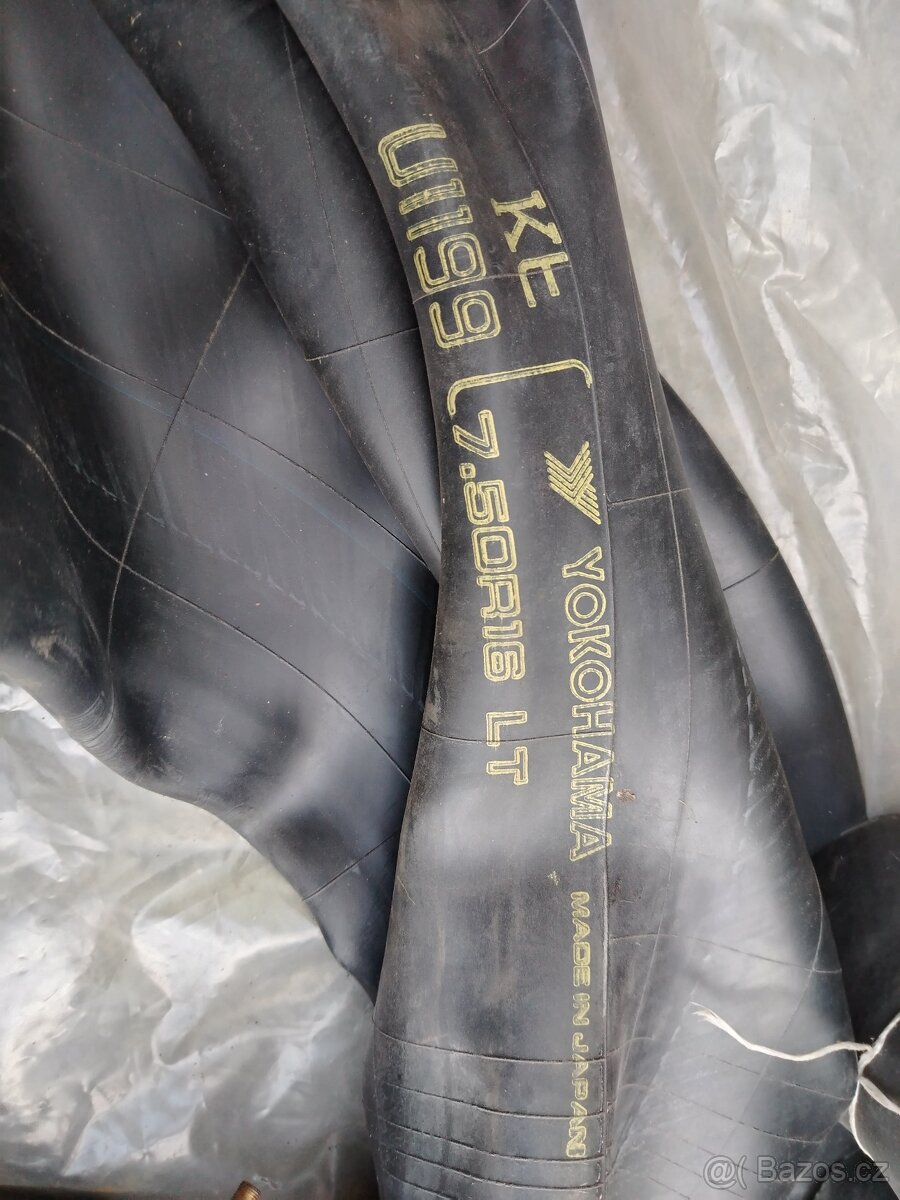 Duše Yokohama 7.5R16 LT ventilek do boku - 4