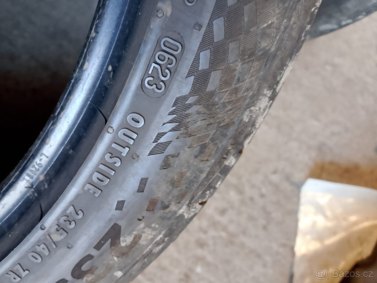 235/40/19 96y Continental - letní pneu 2ks - 4