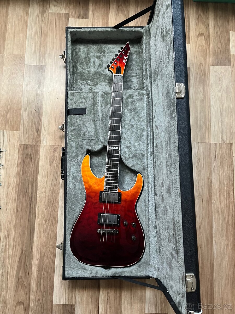ESP E-II Horizon NT-II Amber Fade - 4