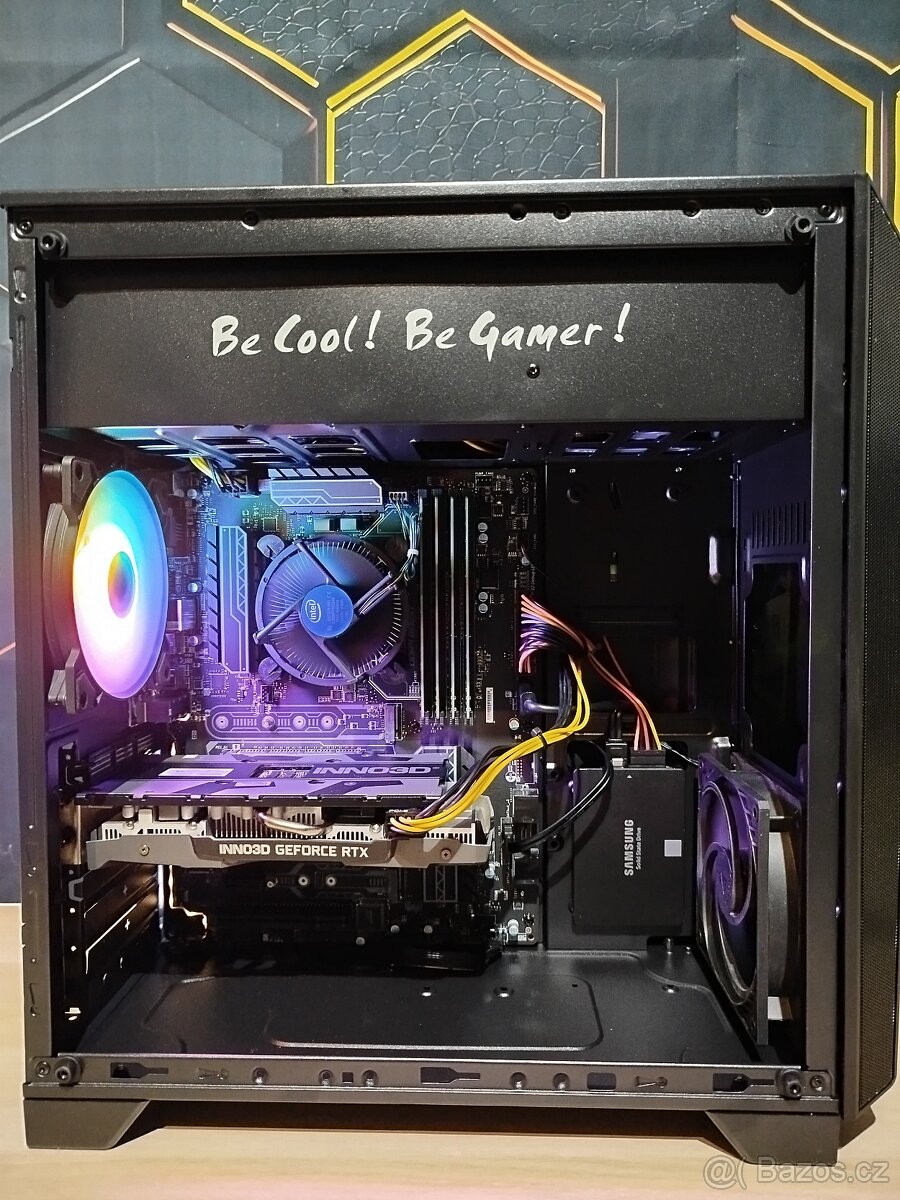 LEVNÝ HERNÍ PC-i5 7400,RTX 2060 - 4