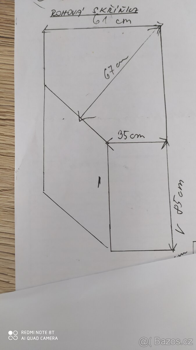 Rohová skříňka - 4