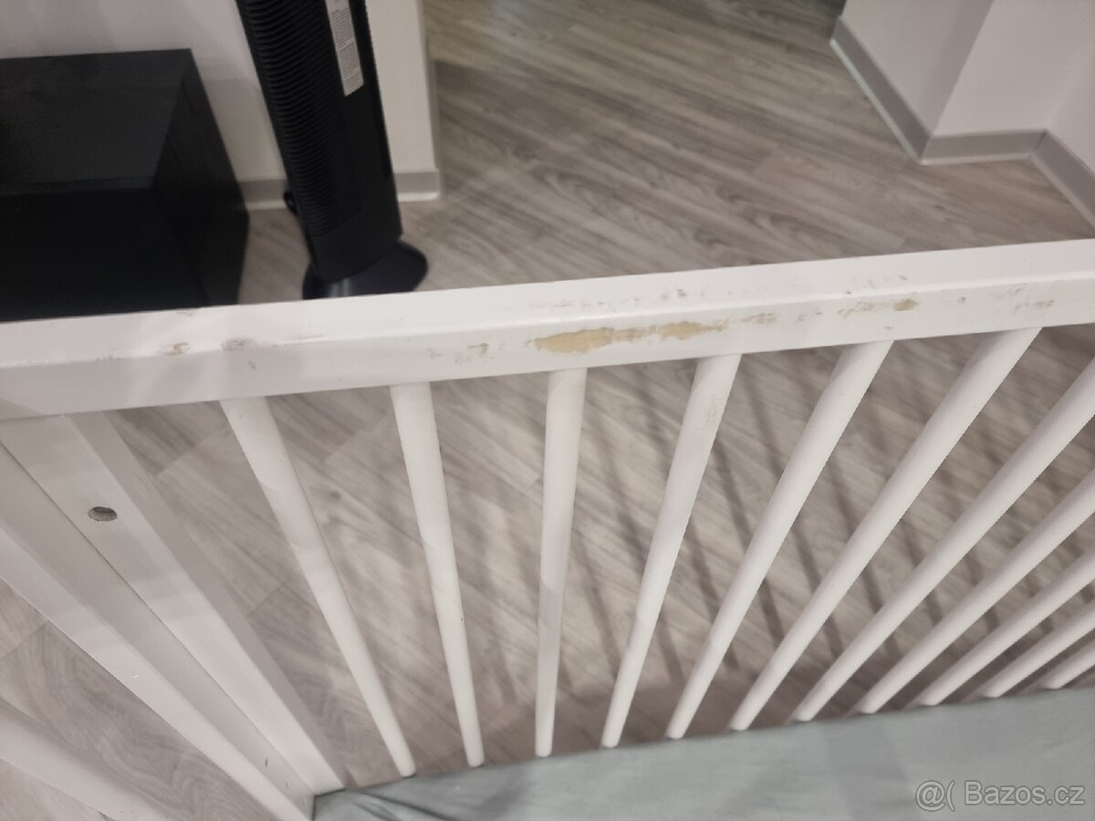 Dětská ohrádka polohovatelná, dřevěná - 4