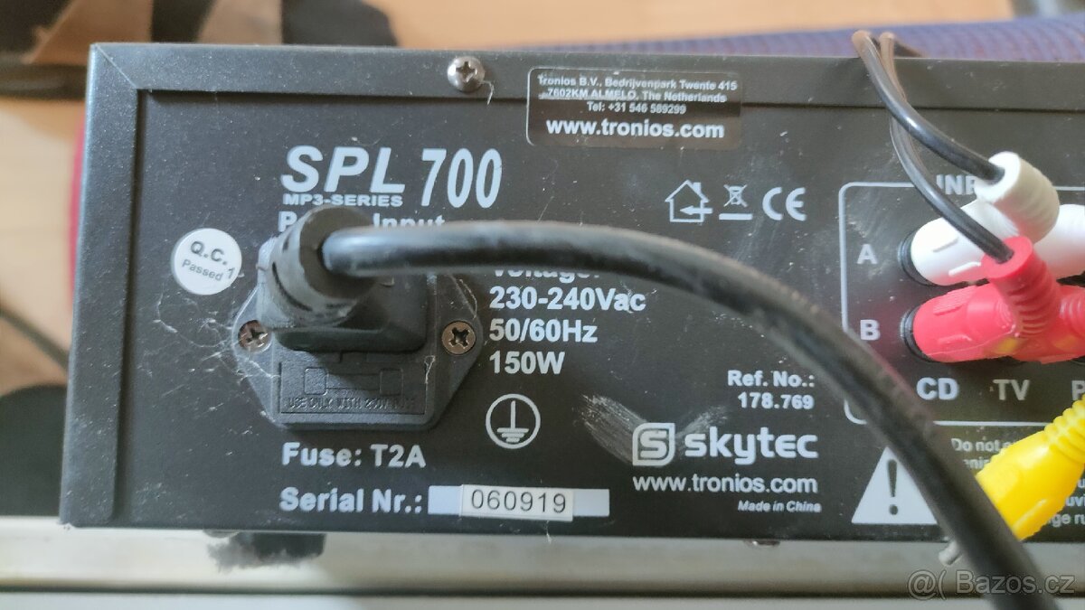 Zesilovač Skytec SPL-700 MP3 - 4