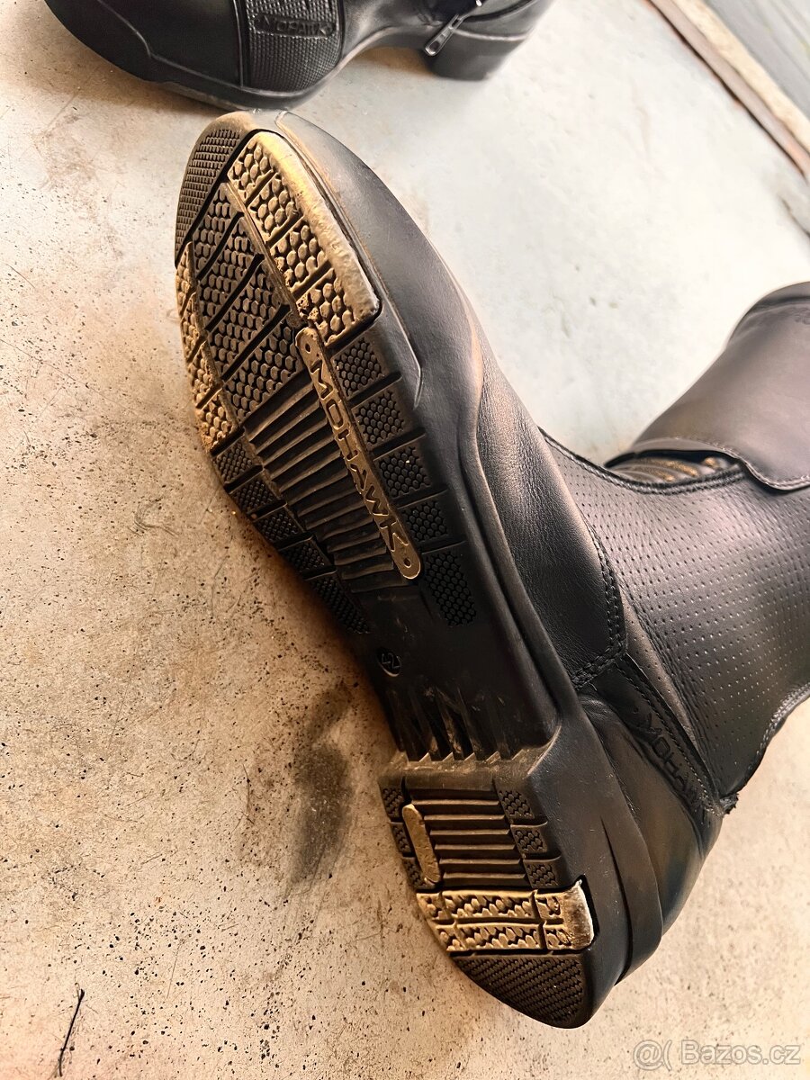 Kožené boty na Motorku Mohawk 42 - 4