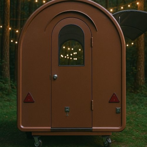 Food Truck Hnědý 2m - 4