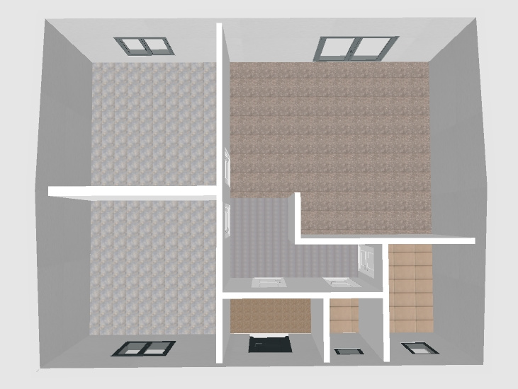 Modulovy dům 7,5x9,25x3.7 - 4