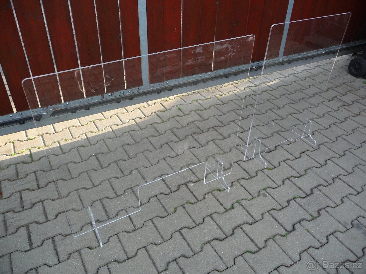 Ochranné přepážky na pult do prodejny - 4