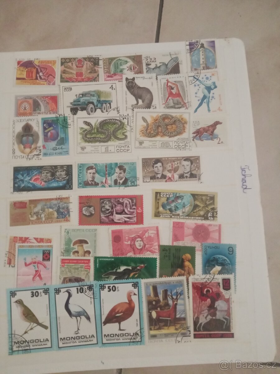 Poštovní známky 8 - 4