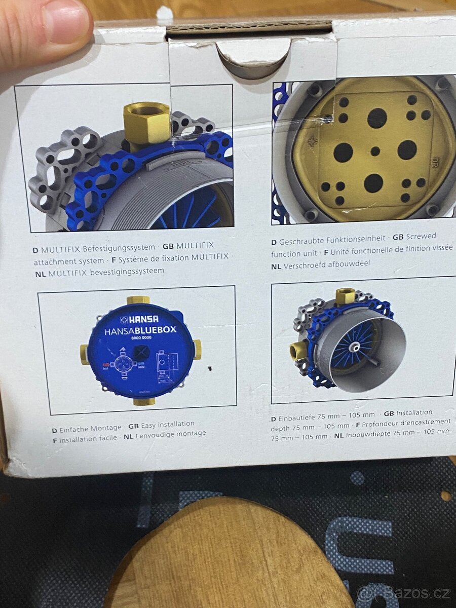 Podomítkové těleso HANSA - 4