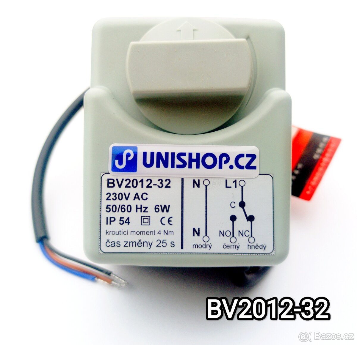 Dvoucestný zónový ventil s zapájením 230V - 4