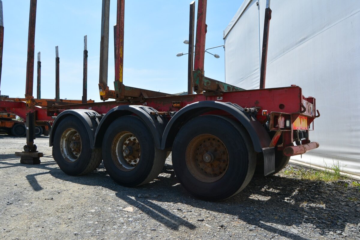 Umikov NPK 39T - návěs pro přepravu dřeva - 4