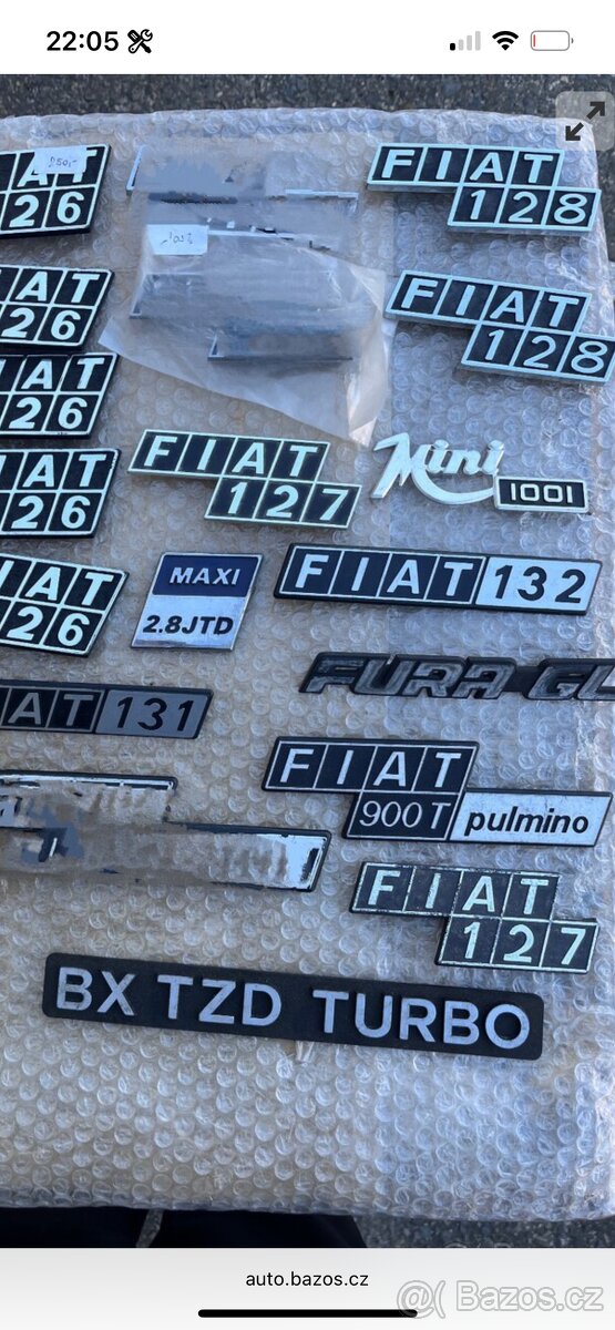 Štítky Fiat, Iveco - 4