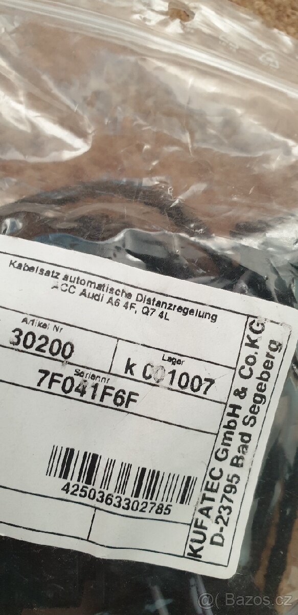 Kabeláž ACC audi A6 4F - 4