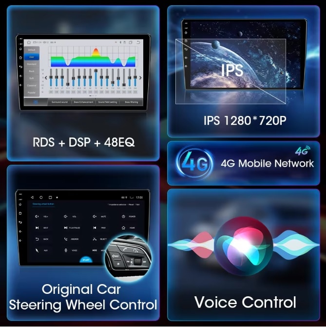 Android autorádio Fiat Ducato / Boxer / Jumper 2006–2022 + C - 4