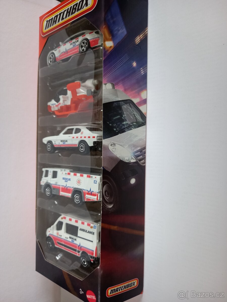 MATCHBOX - RESCUE V. - 5 pack - 4