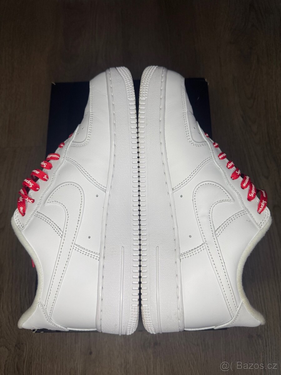 Nike Air Force 1 Low Supreme White - 4