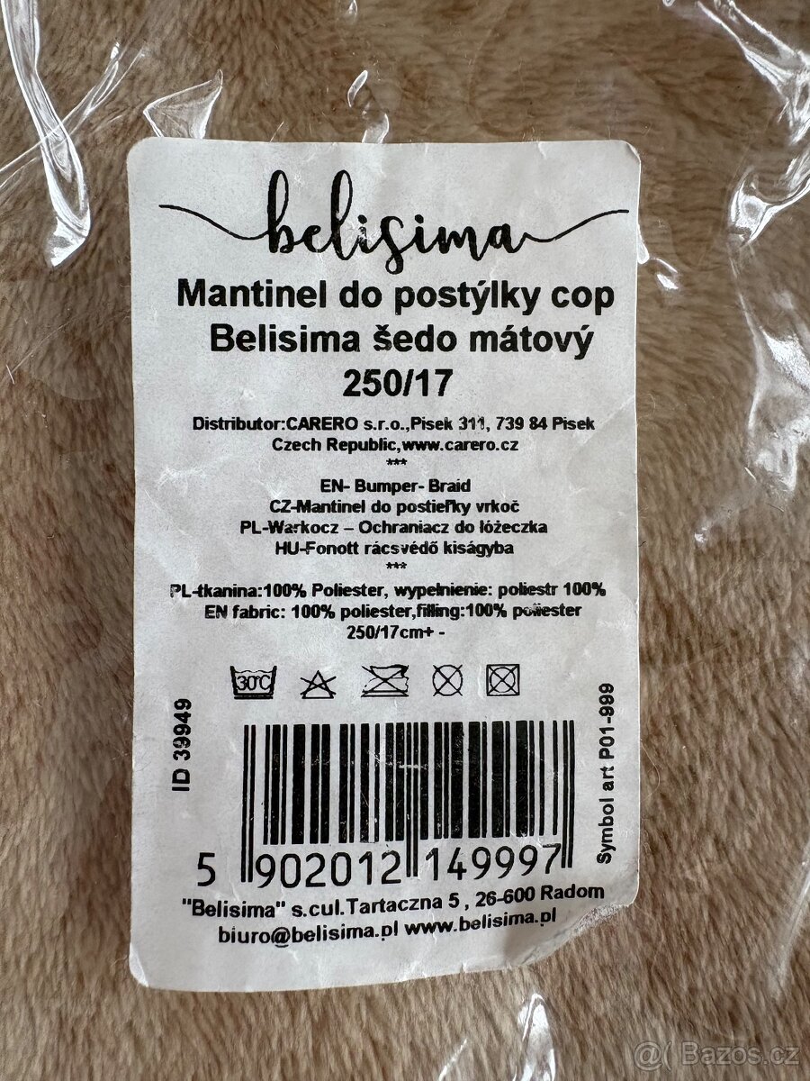 Mantinel do postýlky COP - 4