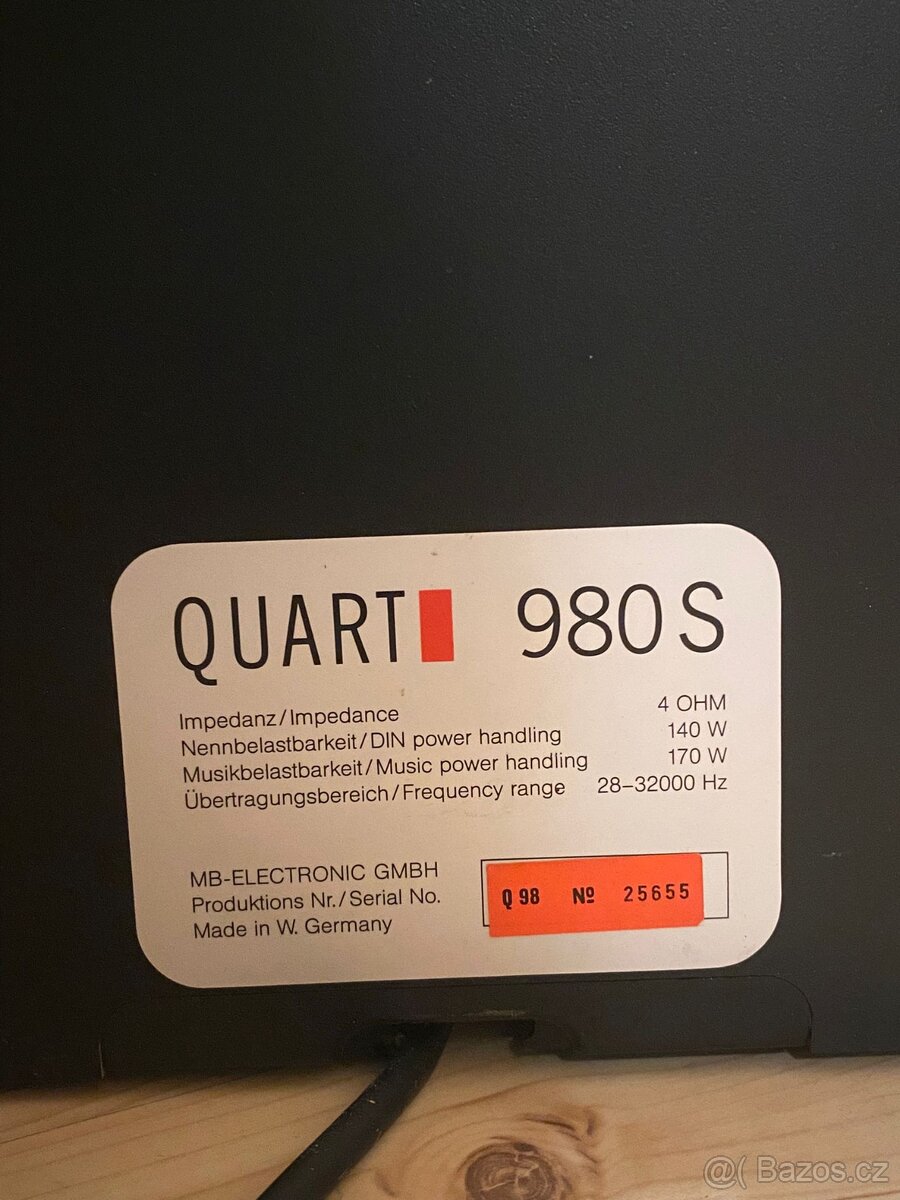 Hi End MB Quart 980s II - 4