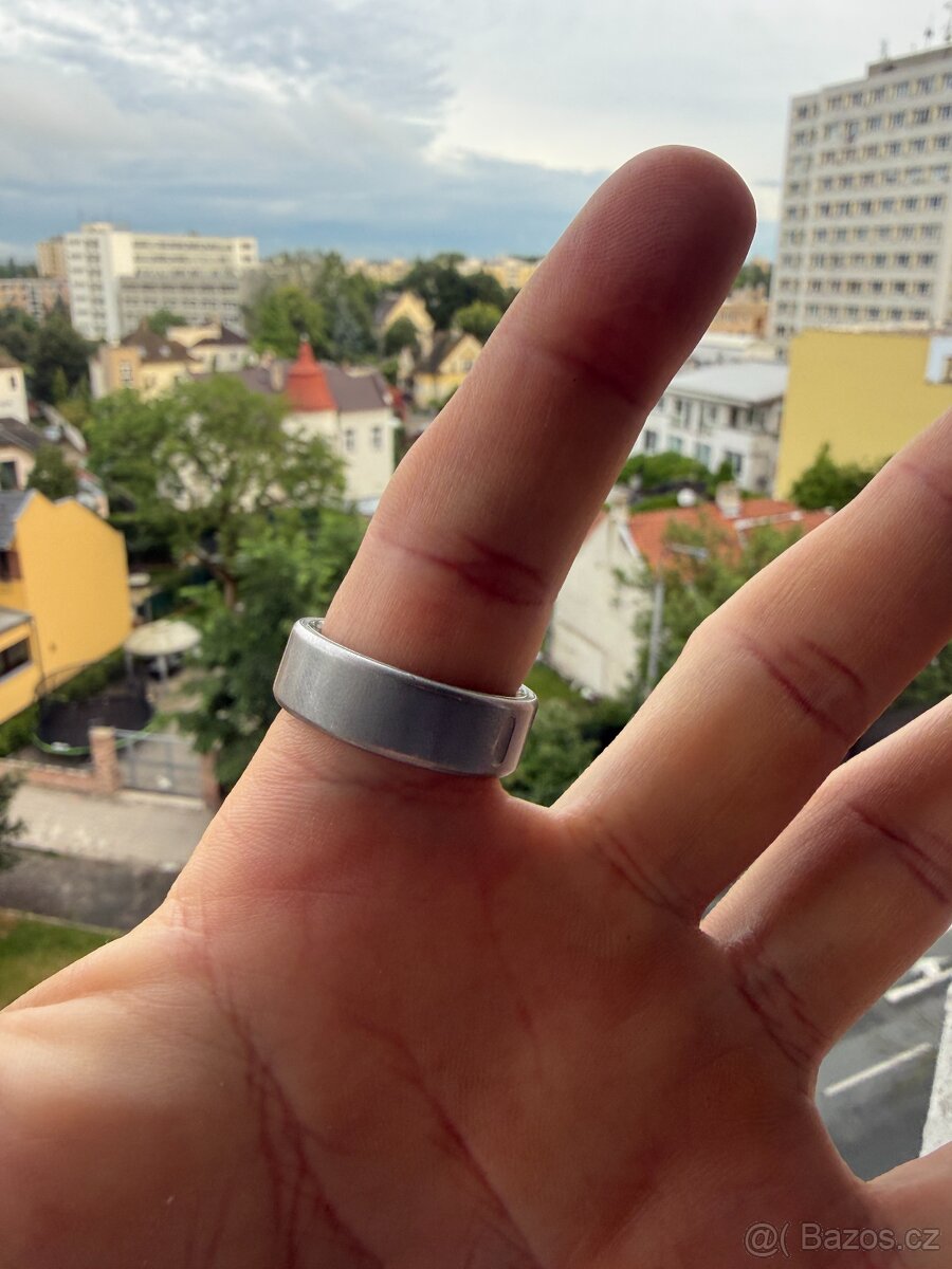 Oura Ring 4 Brushed Silver vel. 11 - 4
