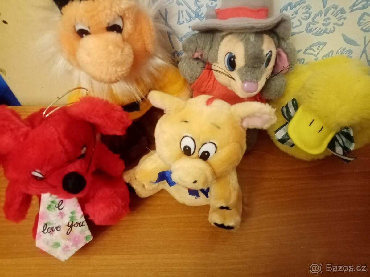 sada plyšáků - 4
