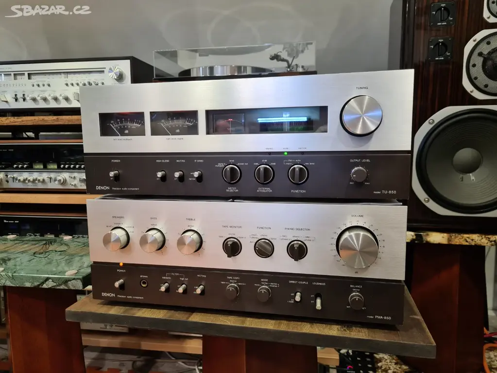 zesilovač + tuner Denon PMA 850 + Denon TU 850 - 4