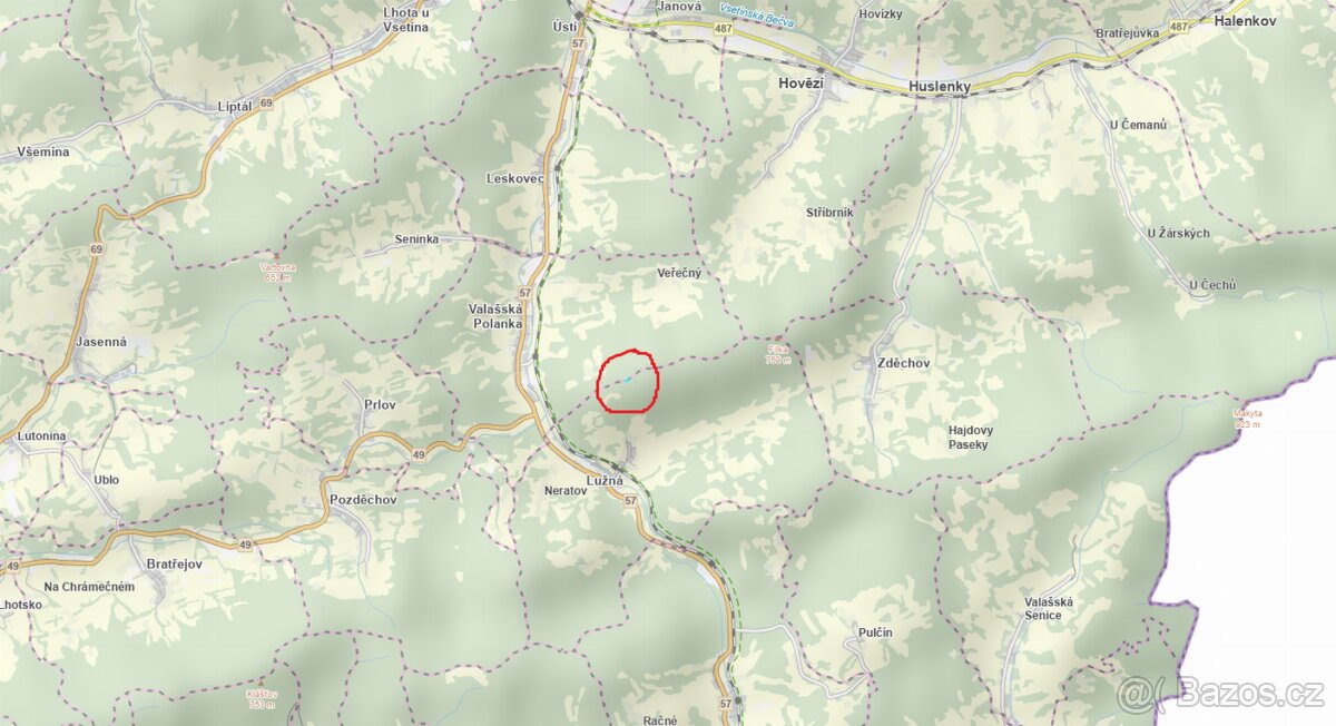 Prodám lesní pozemky v k. ú. Valašská Polanka - 4