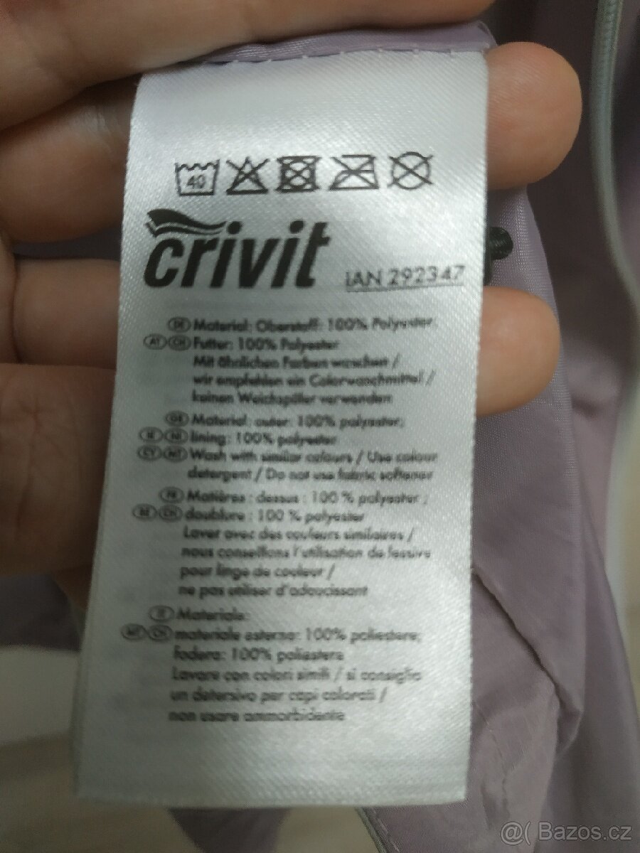 Bunda dámská, značka Crivit, fialova - 4