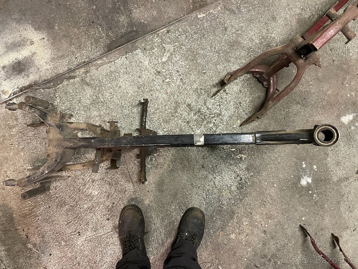 Rámy nosiče kartery Jawa Kývačka Paneka 250 350 - 4