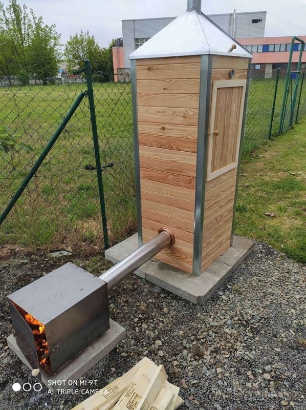 udírna dřevěná - včetně topeniště - doprava po celé CZ - 4