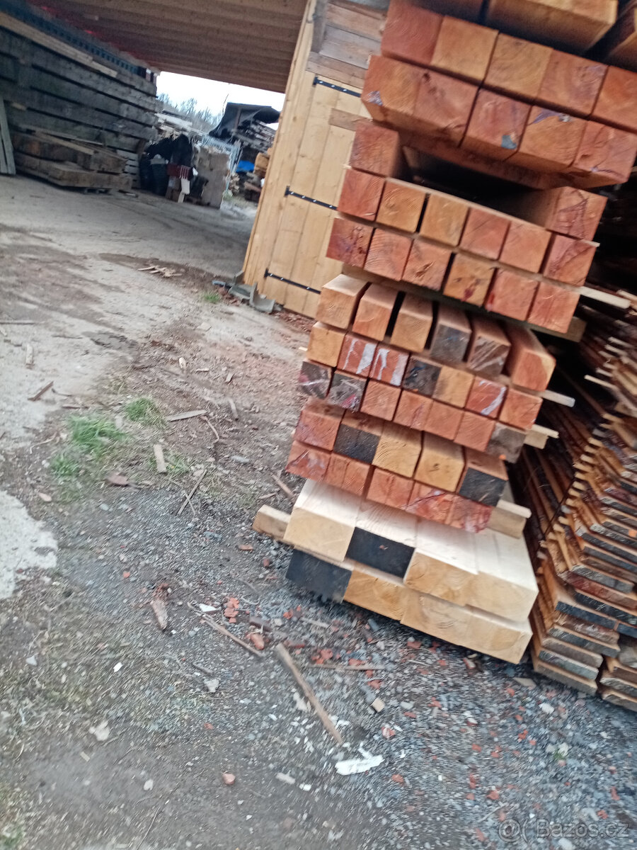 modřínové trámy - 4