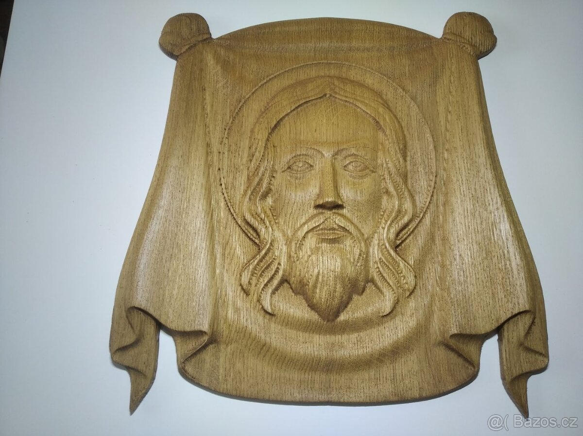 Madona, Ježíš , kříž, svícen, miska - 4