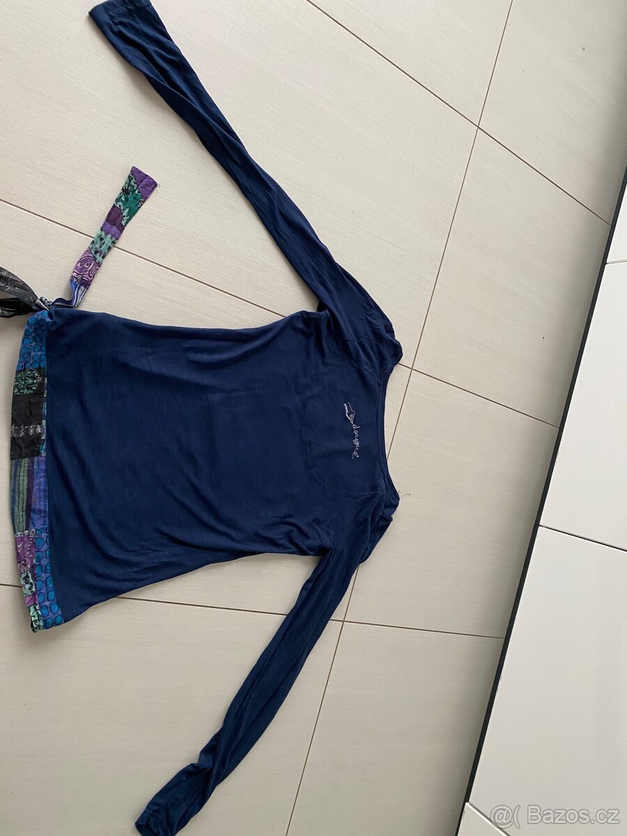 Modra halenka Desigual nenosena - 4